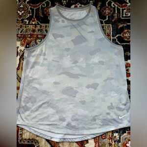 Nike Dri-Fit Tank Top in Light Camo
